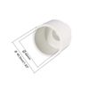 sourcing map 40mm x 20mm PVC Reducing Coupling Hub by Hub Pipe Fitting Adapter Connector 2pcs