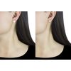 Tuscany Silver Women's Sterling Silver Spade and Diamond Stud Earrings