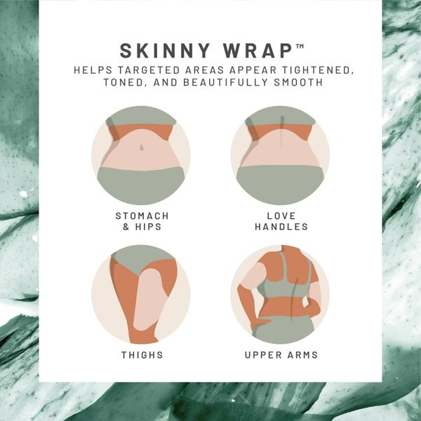 It Works! Skinny Wrap, 3 Count (Pack of 1) - Transformative Body Wraps with Seaweed, Green Tea, and Guarana for Firming, Toning, and Contouring - Ideal Wraps Enthusiasts