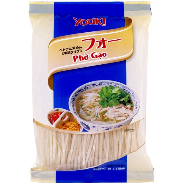 Yuuki Foods Four 7.1 oz (200 g) (Vietnamese Rice Noodles, Flat Noodles)