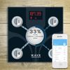 NEW WAVE Smart Bluetooth Body Fat Bathroom Scale w/13 Essential Measurements