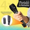 Pyle Wireless Bluetooth Portable Battery Operated 4-Mic Set 5lbs. PDWM4120