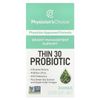 Thin 30 Probiotic, 15 Billion CFUs, 30 Capsules