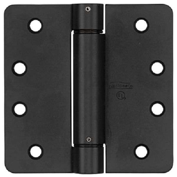 (4) ea National N351-015 V522 4" Rubbed Bronze Adjustable Spring Door Hinges
