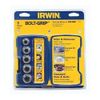 IRWIN HANSON BOLT GRIP Stripped Bolt Extractor Removers Base Set 5 Piece 394001