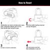 Master Lock 178D Set Your Own Combination Padlock, Black, 1 Pack