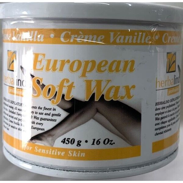 European Soft Wax Cream Vanilla16oz