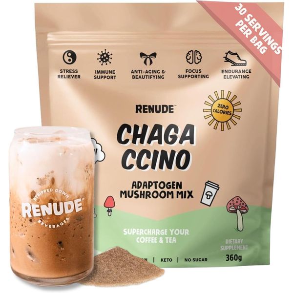 Chagaccino - Wild-Foraged Chaga Mushroom Coffee - Adaptogen Energy