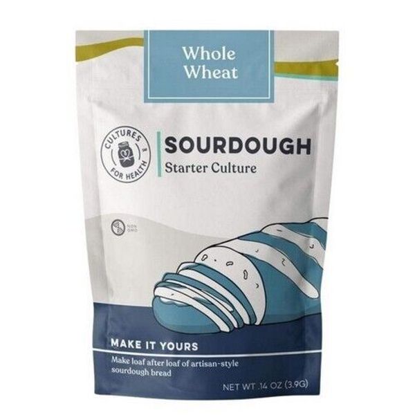 Whole Wheat Sourdough Bread Starter Culture 0.14 Oz