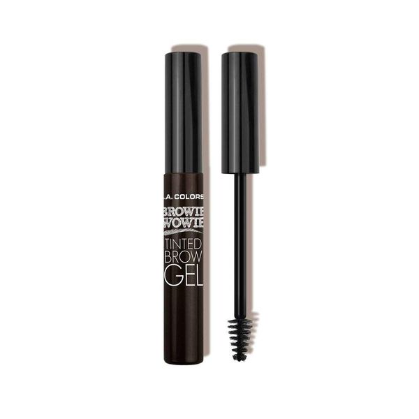 L.A. Colors Tinted Brow Gel, Dark Brown, 1 Count, CBG413