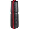 R250 Tool Case, Slim Super Long Type, Carbon Pattern, Red Zipper