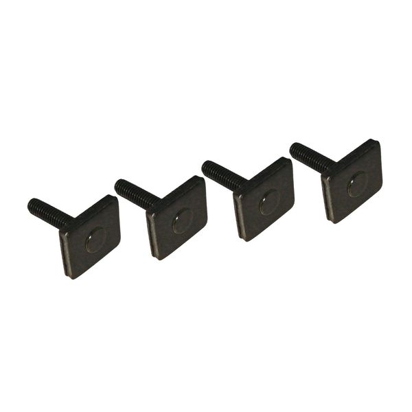4 Nutsteine M6x25mm Kopf 20x20 Dachträger Relingträger T-Nut Adapter Nutensteine