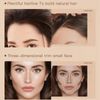 Hairline Powder Hair Root Touch Up, Instantly Conceals Hair Loss And Fills In Receding Hairlines Forehead Side Hair Filler Sweatproof Hairline Finishing Stick For Women Men (Black & Dark Brown)