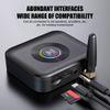 Bluetooth 5.2 Receiver Wireless 3.5mm Jack AUX to 2 RCA Audio Stereo Adapter NEW