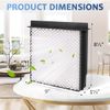 EAGLEGGO HUMIDIFIER REPLACEMENT FILTER FOR ESSICK AIR 5D6-700 B40 COMPATIBLE 1040 (2 PACK)