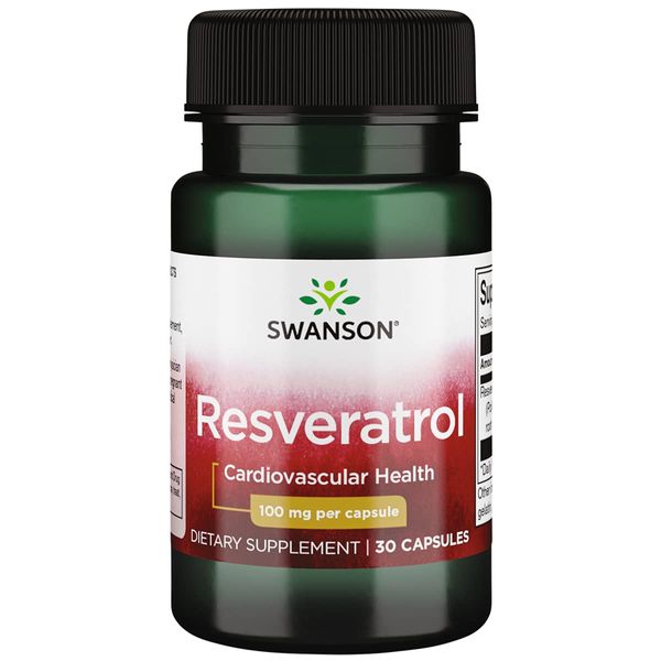 Swanson Resveratrol 100 100 Milligrams 30 Capsules
