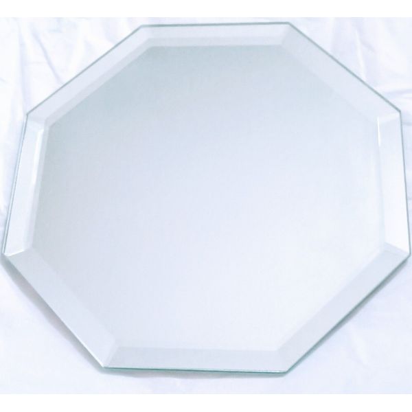 Display Mirrors🪞Round Square Rectangle Beveled Edge Base Figurine ~Choose Size~