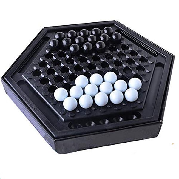 Chess Sets Chess Board Game Table Games Abalone Family Board Game Intellectual Development Desktop Party Home Marble Strategy Game for Children Kids Chess Board Game Set