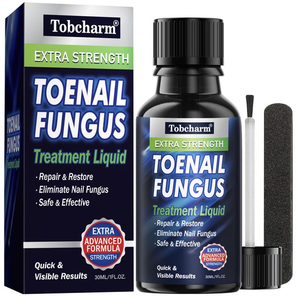 Tobcharm Extra Strength Toenail and Fingernail Fungus Treatment