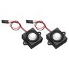 uxcell Single Mini Speaker 3W 4 Ohm Full Range Mobile Portable Advertising Machine Speaker Connector Isolation Interface for Small Electronic Projects 2pcs