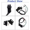 Silscvtt Ignition Key Switch Replacement for Honda FourTrax 250 TRX250 1985-1987