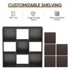 9-Cube Storage Organizer Closet Cabinet Bookshelf System w/Removable Back Panels