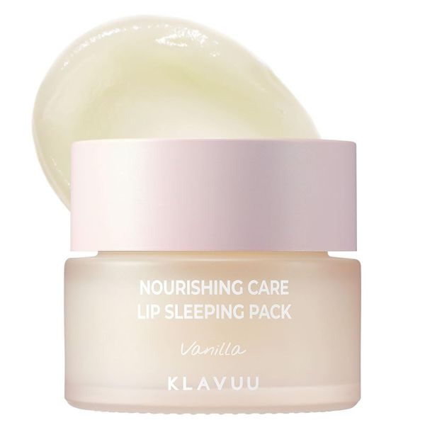 KLAVUU Official lippenbalsam Nourishing Care Lip Sleeping Pack, Soften lips while sleeping, 3 Phyto Oil Complex contained, Avocado oils, Sweet Almond oils, Apricot Seed oils, Rich balm type formula