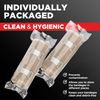 Premium Elastic Bandage Wrap - 2Pack + 4 Extra Clips - 4” Wide - [Extra Long] - 9ft not Stretched - Compression Bandage Wrap