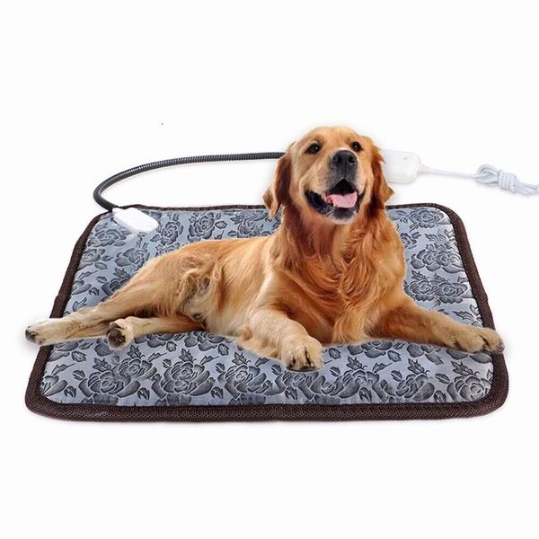 Adjustable Heating Pad for Cat Dog Pet Electric Heater Mat Warmer Saft Warm Bed