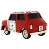 Mini Cooper Miniature Collectible Clock Red with Union Jack
