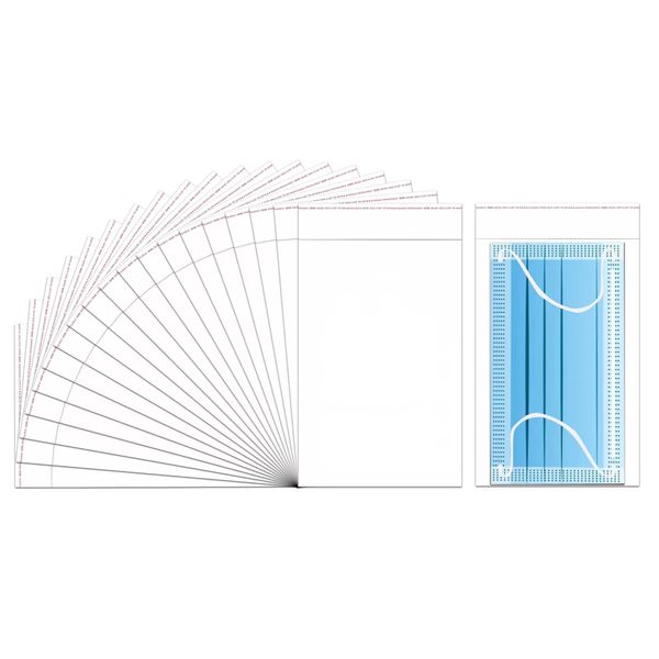 ​5x7 Clear Self Adhesive Cello Bags 200pcs Self Sealing Cellophane Bags 1mil OPP Poly Glassine Bags for Bracelets Cookies Decorative Wrappers Party Favors Crafts Cards Snacks 11 Sizes to Choose from