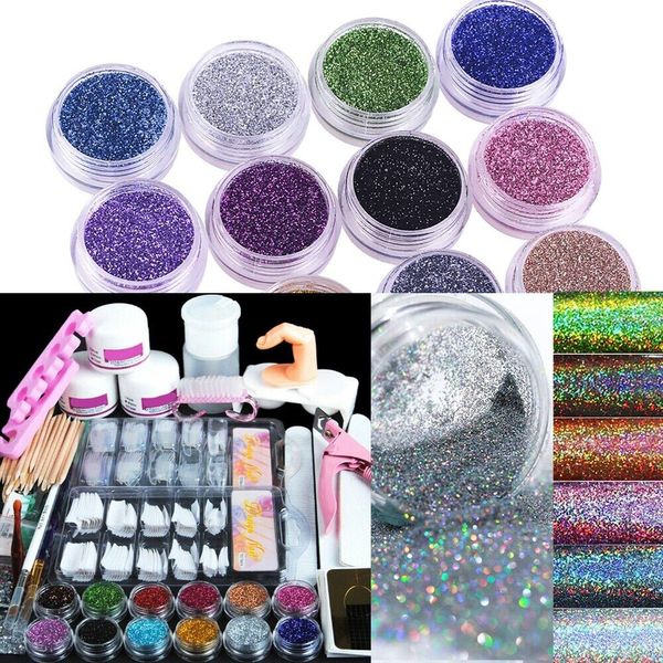 Acrylic Nail Powder Nail Art Tool Set Tips Brush Manicure Tool Kit For Beginner