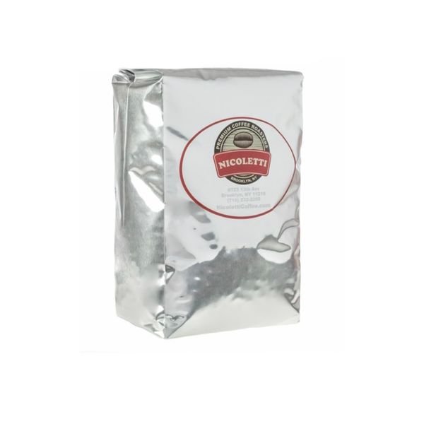 Nicoletti Coffee Espresso Roast Beans 2.20lb (Made in Brooklyn NY since 1972)