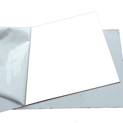 2pcs 1mm x 5" x 5" 304 Stainless Steel Mirror Polished Plate Sheet