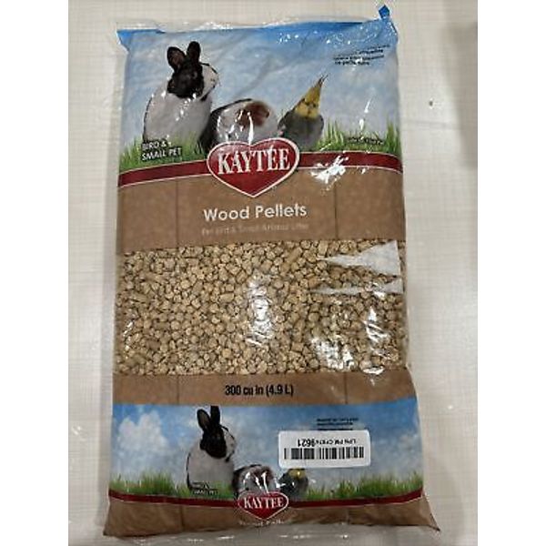 Kaytee Wood Pellets Pet Bird and Small Animal Litter