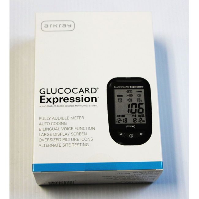 (Case of 16) Arkray Glucocard Expression Blood Glucose Monitor/Meter S70138 NIP