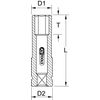KS Tools 515.1073 1/2-inch 17mm Torque Impact Socket Deep