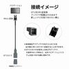 OTORAM GPS Antenna Conversion Cable VR1 (Navigation Side) ← GT13 (Vehicle Side) Compatible with Toyota, Eclipse, Panasonic, Alpine