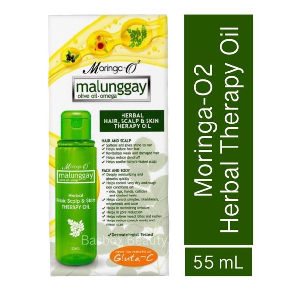 Moringa-O2 Malunggay Therapy Oil, 55mL