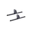 Attwood 11940-2 Universal Adjustable Kayak Foot Pegs/Foot Brace with Trigger Lock, Black Finish, Set of 2, 15 Inches
