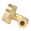 XFITTING 2-PACK Elbow Dishwasher Connector | 1/4" OD Compression x 3/4" Dishwasher