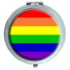 Gay Rainbow Compact Mirror