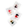 Pom Pom Hair Clip (Multi Colors) 12 PCS