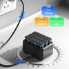 Insta 360 X4 Quick Charging Hub with 3 Power Slots, Micro SD Card Storage Cradle
