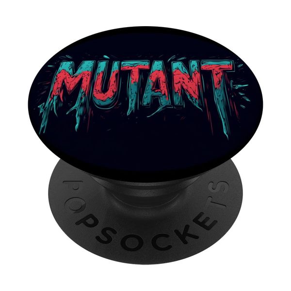 Cool aussehendes Mutant Statement Kostüm PopSockets Klebender PopGrip