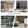 Plastic Cover Splash-Proof Waterproof Light Guards Double-Position Security Light Protection Black