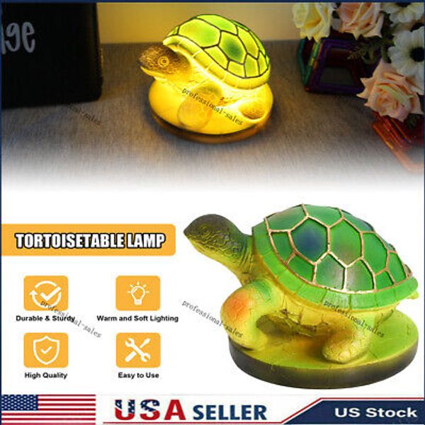 3D Turtle Table Lamp Night Light Retro Desk Lamps Desktop decor-Christmas gifts