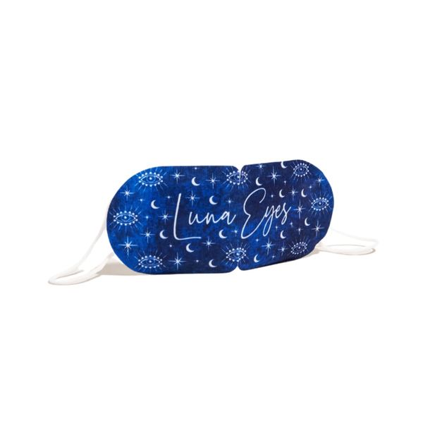 Luna Eyes Self-Heating Eye Mask, Heated Eye Mask, Sleep Mask, Lavender Scented