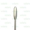 Set of 3 Brown Applicators, 6", Twisted Tip, Stainless
