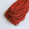 Rayon (human silk) Edo Braid String Fine Drawstring String Handicraft String Yarn Craft Supplies Craft Material Approx. 0.1 inch (2.5 mm) 30m (2000) (1. Red)